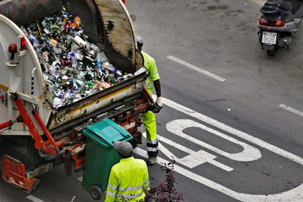What are innovative solutions for on-site waste management?